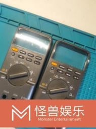 fluke 87v 前殼帶按鍵 帶旋鈕，全新，屏幕膜還在，2