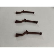 Lego weapon musket reddish brown