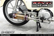 WirusWin スーパーカブ110(8BJ-JA59)スーパーカブ110プロ（8BJ-JA61） ロイヤルマフラー ユーロタイプ チタン仕様 /ウイルズウィン