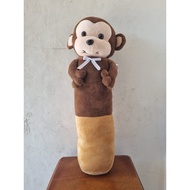 KIDS ANIMAL MONKEY BOLSTER DOLL