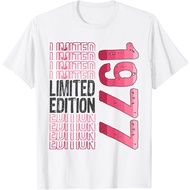 Limited Edition Vintage 1977 Retro Birthday T-Shirt