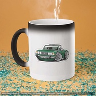 Mug Bunglon Triumph Stag caricature green