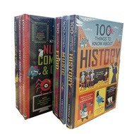 Usborne 100 Things To Know About Import Book Children s Science 4pcs Complete Set
