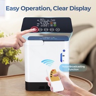READY STOCK ！VARON  VARON 1-7L/min Oxygen Concentrator, 90% Oxygen Concentration，0.5-4 hrs adjustabl