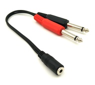 3.5mm to 1/4 Adapter Cable, 1/4 Mono to 3.5mm Stereo Adapter, 1/8 to 1/4 Splitter Cable, 3.5mm 1/8 T