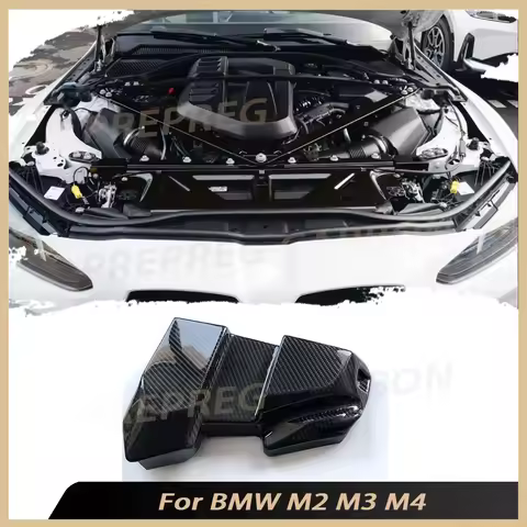 Prepreg Dry Carbon Engine Battery Cover Engine Bay Electrical Appliance Cover Body Kits for BMW G87 