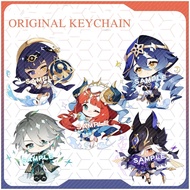 Acrylic keychain Genshin Impact Alhaitham Cyno Nilou Candace Layla cute Chibi model decoration bag a
