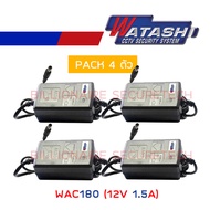 WATASHI WAC180 อแดปเตอร์สำหรับกล้องวงจรปิด 12V 1.5A PACK 4 ชิ้น BY BILLIONAIRE SECURETECH