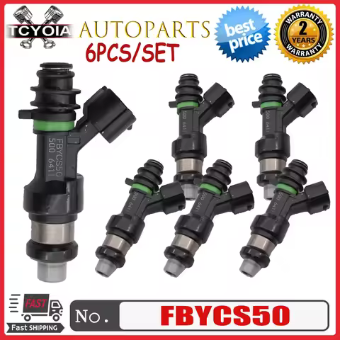 6Pcs/lot OEM FBYCS50 15710-66J00 fuel injectors for Suzuki Grand Vitara Base Premium XSport Luxury V
