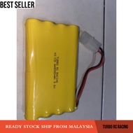 NI-CD BATTERY 9.6v 8000MAH 2PIN AND 3PIN RC CAR  NIKKO TURBO RC RACING