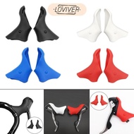[Loviver] Road Bicycle Silicone Brake Lever Hood Anti Slip Shifter Gear Lever Cover for 6600 Shifter