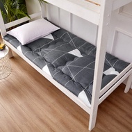 เตียง Rangka Besi สองชั้นบนและล่างเบาะนอนสำหรับนักเรียนที่นอนหอพักเตียงเดี่ยวขนาด0.9 M1.2ม. 1.5ม. แผ่นกันลื่นสองชั้น