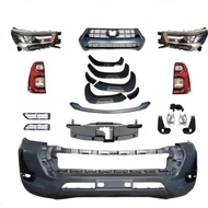 Car Accessories Front Bumper Facelift Conversion Body Kit for Toyota Hilux Revo 2016-2019  Upgrade T