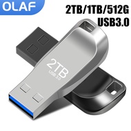 ﹊ Olaf High Speed Metal Usb 3.0 Pen Drive 2TB/1TB/512GB Cle Usb Usb Flash DrivesTYPE-C Pendrive Waterproof Memoria Usb Flash Disk