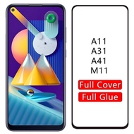 LAYAR Tempered Glass Samsung A11 / M11 Full Screen Screen Protector for Mobile Phones