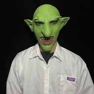 halloween mask mask halloween Goblin Headgear Full Face Halloween Horror Decoration cos Props Scary 