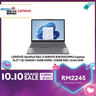 LENOVO Ideapad Slim 3 83K100CMMJ Laptop - 15.3" WUXGA/I5-13420H/16GB D5/512GB SSD/W11+HNS
