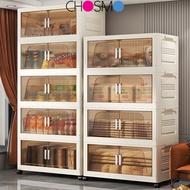 L45-85cm Multipurpose Double Storage Cabinet Foldable Stackable Storage Box