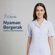 Mediscrub - Nurse Uniform with Rever Collar, Doctor's Uniform, Health Center, Hospital Scrub Medical