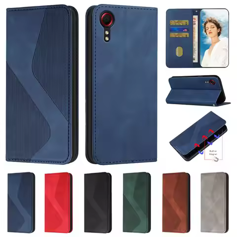 For Samsung Xcover 5 Case Magnetic Leather Flip Case For Samsung Galaxy XCover 5 Case Galaxy Xcover 