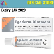 Egoderm Ointment 25g Relieves Dry Red Itchy Rashes Emolilient Anti Itch