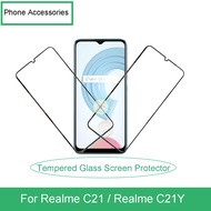 For  Oppo Realme  C21 / Realme C21Y  Cellphone Tempered Glass Screen Protector Accessory Parts