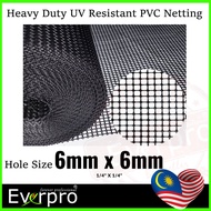 Heavy Duty UV Resistant PVC Garden Square Net 1 Meter X 1 Meter