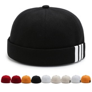 Korean Style MikiHat Topi Kopiah Viral Topiah Trend Baru Songkok Roll Hat Sailor Cap Abdul Somad Bar