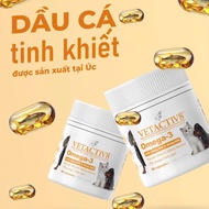 [1 pill] VETACTIV8 Omega pills for skin and coat care for dogs and cats