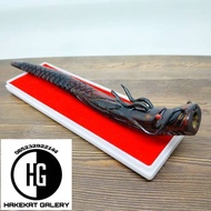 Pipa rokok once AKAR BAHAR taliarus merah ukir naga Original inz25