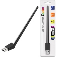 Dcolor WiFi USB - MT7601 Dual Band 2.4GHz Antenna USB2.0 WiFi Dongle Stick per Decoder DVB e TV Box,