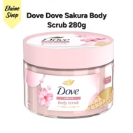 Dove Ice-Cream Body Scrub Sakura 280g
