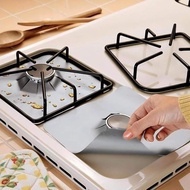 2MY 1/4PC Stove Protector Cover Liner Gas Stove Protector Gas Stove Stovetop Burner PP2266