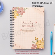Bibliocraft Weekly Planner 2025 - Agenda - Notebook - Bullet Journal - Weekly - Monthly - Flower 1.0