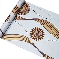 Gold/Mas Chakra Motif Wallpaper 7m, to 8m Width 45cm