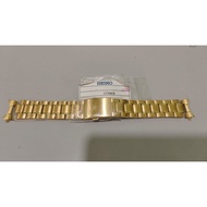 Seiko 5 Bracelet Strap 3370KB Gold Tone Stainless Steel 20mm SNKK20 SNKK22