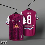 RC - [jersey custom name] 2025 new design full sublimation T-shirt, bola cheap football ball Malaysi