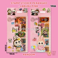 TAIYO Stamp Sticker Karakter Perangko Stiker Tempel Dekorasi Hiasan Seni Kerajinan Mainan Anak