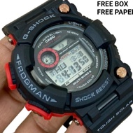 [READY STOCK] G shock Frogman GWF1000 Black Red Digital Watch Jam Tangan Gshock Lelaki Frogman Limited Edition