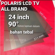 POLARIS LCD 24 INCH 90 degree plastic polarized plastic polaris lcd tv 24 INCH 90 degrees