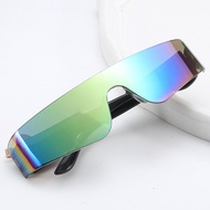 HITAM One Piece cyberpunk Style Sports Glasses, Fashionable Sunglasses, Outdoor Sports Cycling Glass