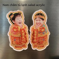 Clip Tóc Cặp Đôi Sáng Tạo Thú Vui Cá Mập Shark Head CP Sun Yingsha Wang Chuqin Quà Tặng Trang Trí Đồ