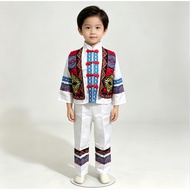 Kids Malaysian Traditional Ethnic Costume | Boys Dance Performance Outfit