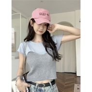 Tops - Western Style Fairy Flutter Summer Short Sleeve T-Shirt