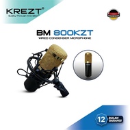 Best Selling KREZT Microphone BM-800 KZT Condenser Microphone Cable Broadcasting And Recording SALE