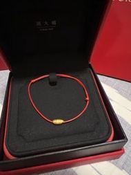 周大福金米手繩