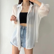 KEMEJA Ami Collection - Shirt Transparent Size Overisze XXL/Shirt/Street Shirt/