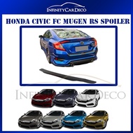 Honda Civic FC 16-19 OEM ABS Mugen RS Spoiler With Brake Light and Painting