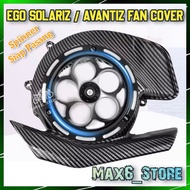 ULMAX SPINNER FAN COVER SET ENGINE COVER CNC ALUMINUM RADIATOR COVER ROTATING EGO AVANTIZ  / SOLARIZ