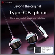 USB C Earphones for 15 Pro Max Samsung Xiaomi Redmi Vivo Oppo Realme Laptop Langsdom CPN62T With Mic
